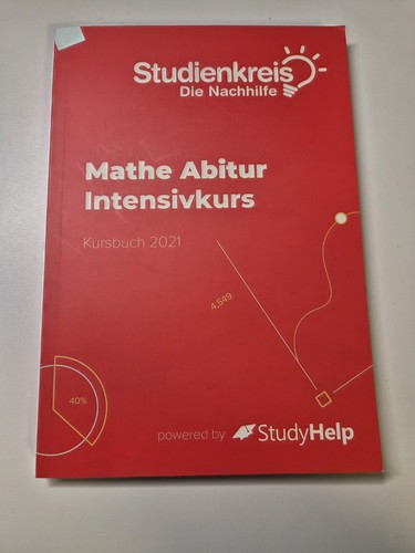 Studyhelp mathe abitur - studyhelp,