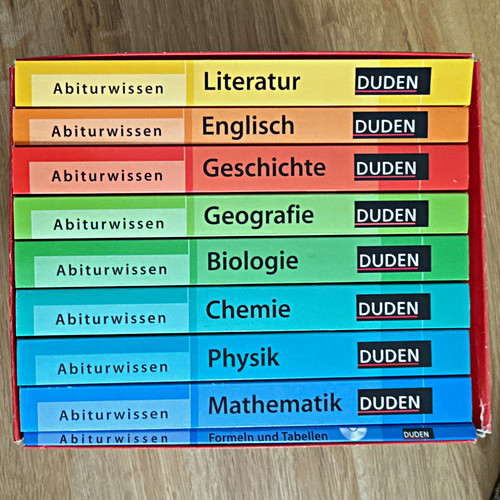 Duden abiturwissen lernhilfe - abiturwissen,