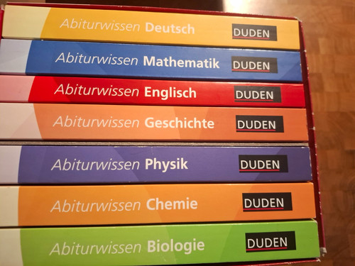 Duden abiturwissen buch set - duden,