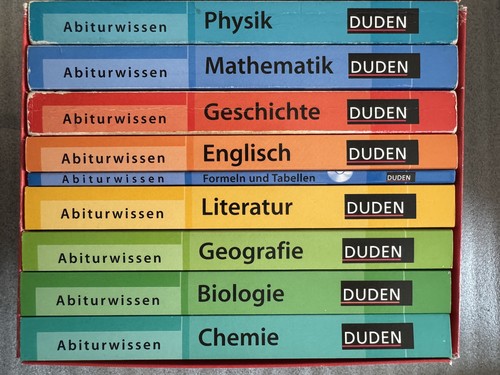 Duden abiturwissen - (7, bände)