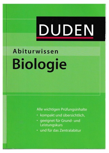 Duden abiturwissen biologie - duden,
