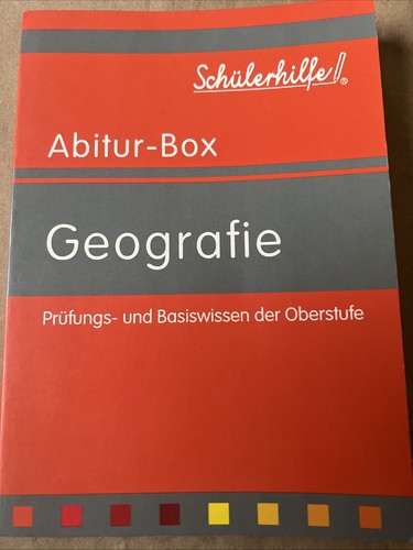 Abitur box geografie - box,,