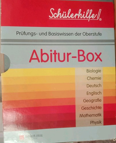 Abitur box schülerhilfe - abitur-box,